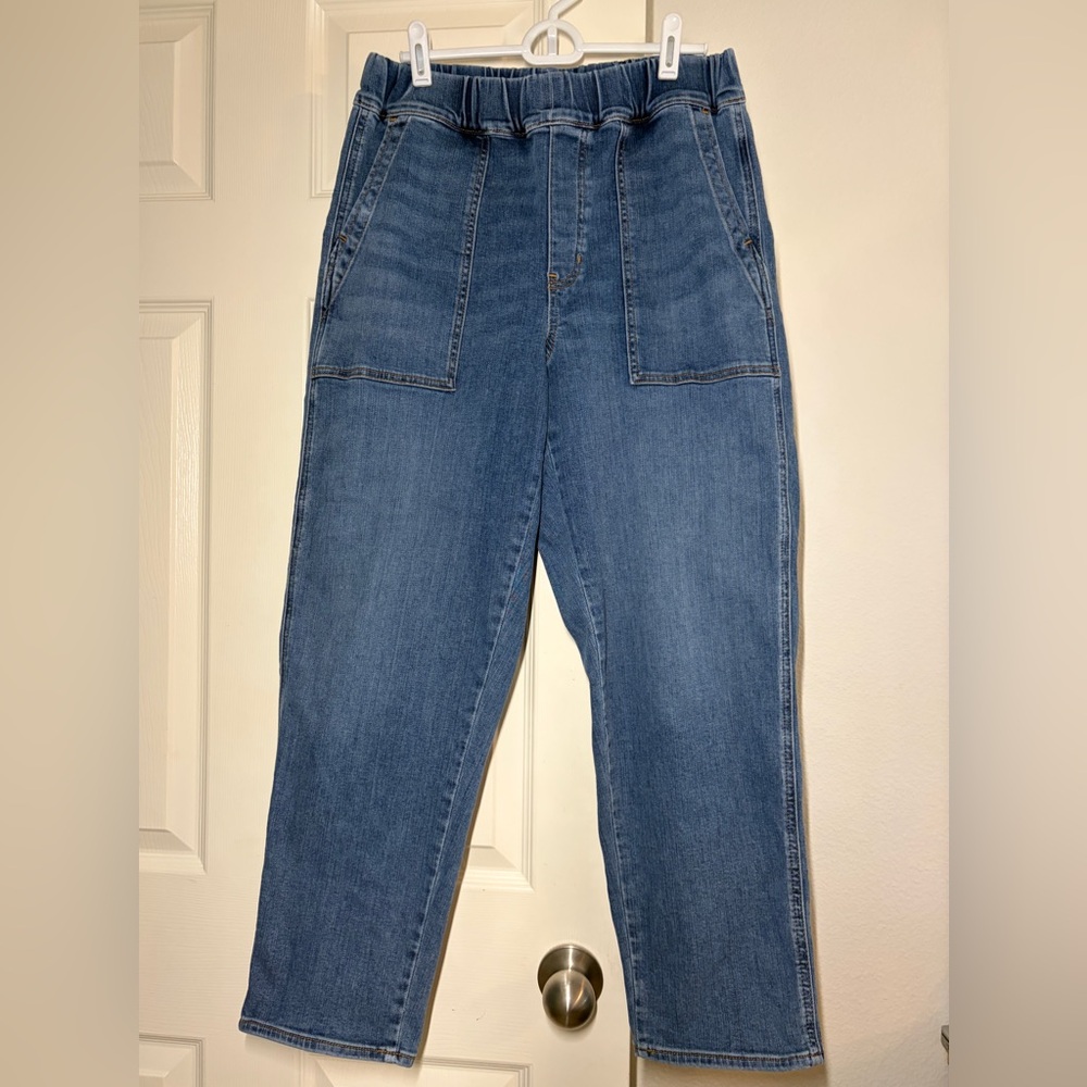 Madewell Denim Blue Pull-on Jeans